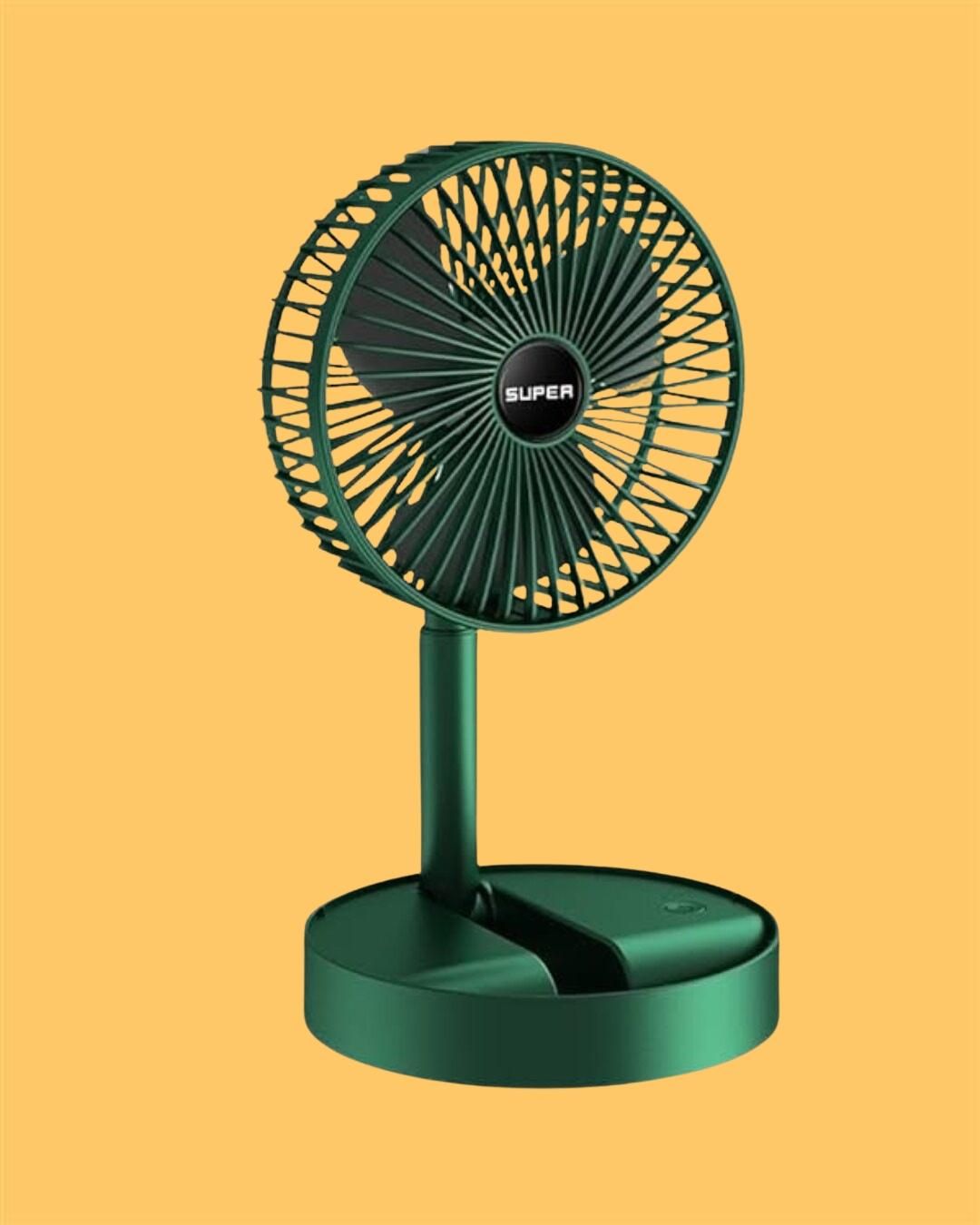 : 🔥 UltraCool™ Telescopic Rechargeable Standing Fan – Adjustable Height | Whisper-Quiet | Cordless Power for Cool Comfort Anywhere! 🔥
