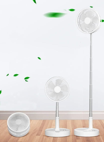 : 🔥 UltraCool™ Telescopic Rechargeable Standing Fan – Adjustable Height | Whisper-Quiet | Cordless Power for Cool Comfort Anywhere! 🔥